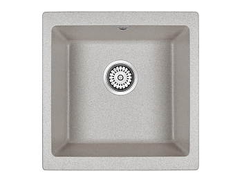 Кухонная мойка Paulmark GERA 50 PM104546-GR 45х46 цвет серый